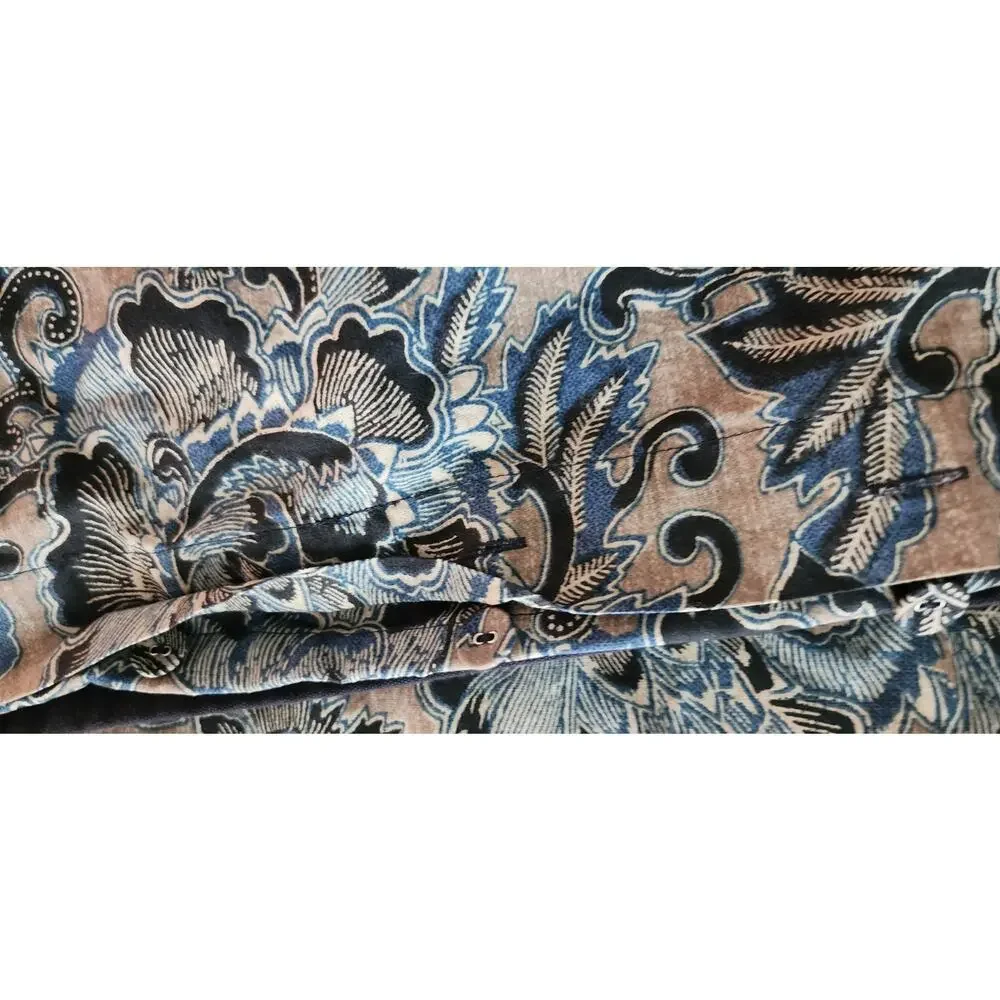Ralph Lauren Journey's End Collection Rainey Navy Floral King Comforter 2 Shams